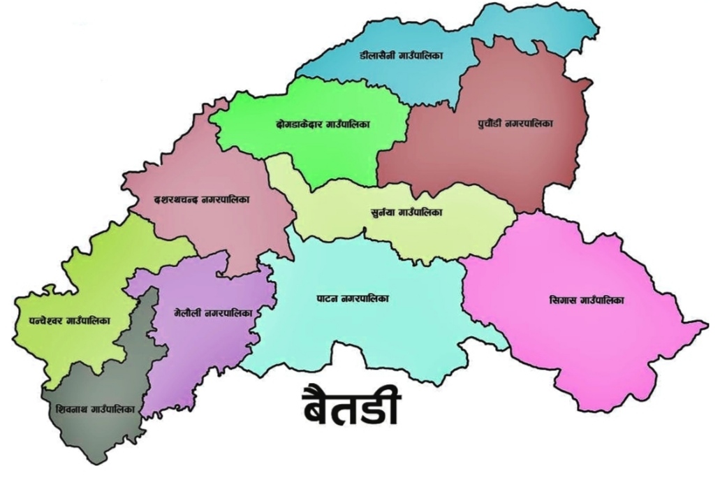 बैतडी जिल्ला र जिल्लाका स्थानिय तहहरुको परिचय